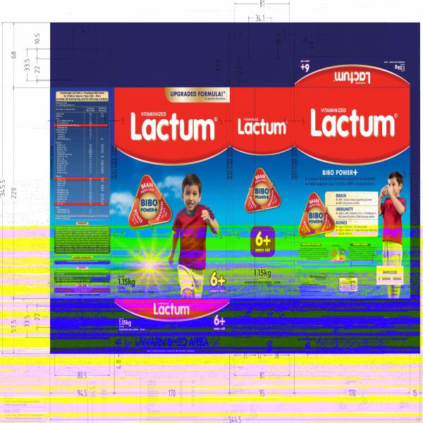 POWDERED MILK DRINK FOR CHILDREN ABOVE 6 YEARS OLD - PLAIN