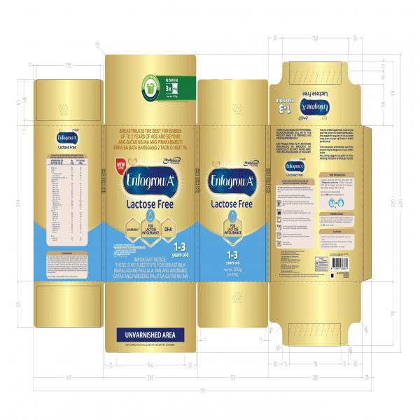 MILK SUPPLEMENT POWDER - FOOD FOR SPECIAL MEDICAL PURPOSE FOR THE DIETARY MANAGEMENT OF DIARRHEA DUE TO LACTOSE INTOLERANCE (1-3 YEARS OLD)