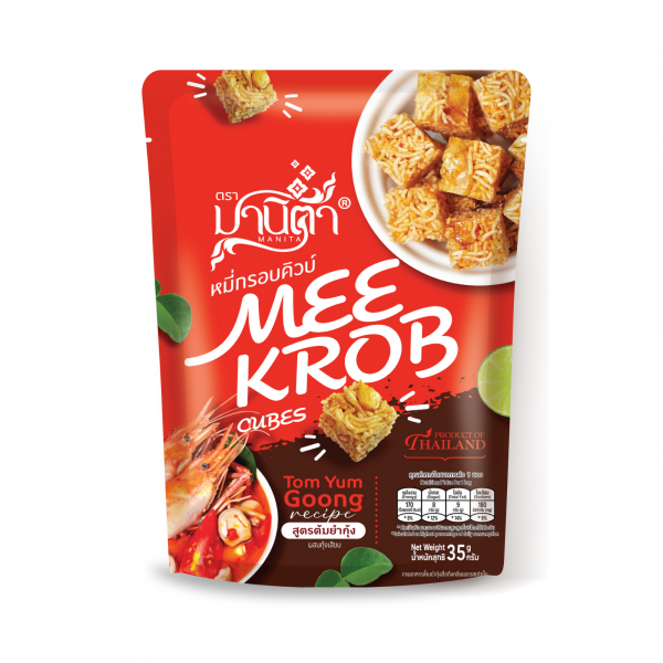 MEE KROB CUBES ,Tomyum Goong Recipe Manita brand