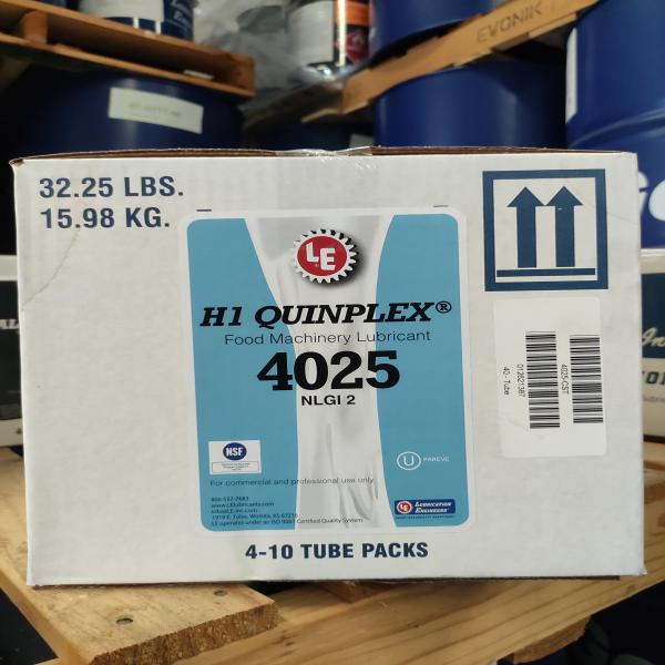 4025 H1 QUINPLEX FOOD MACHINERY LUBRICANT / LUBRICANTION ENGINEERS, INC. / USA