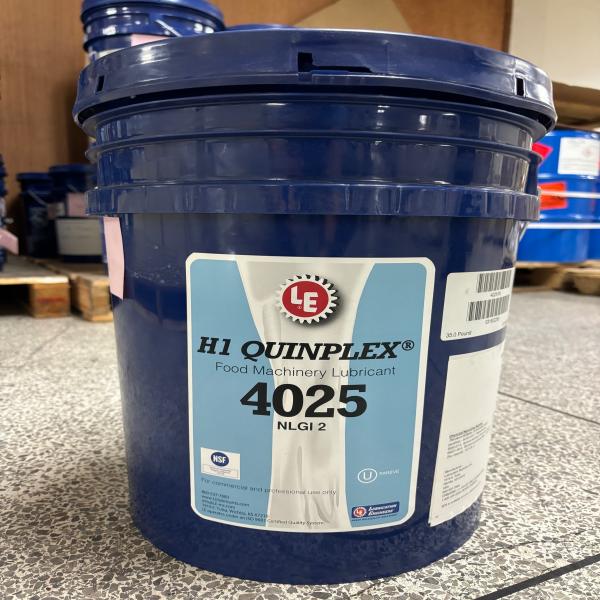 4025 H1 QUINPLEX FOOD MACHINERY LUBRICANT / LUBRICANTION ENGINEERS, INC. / USA