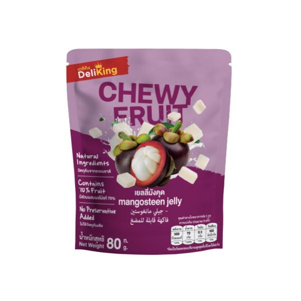 เยลลี่มังคุด (วุ้นสำเร็จรูปแคร์ราจีแนนกลิ่นมังคุด) ตราเดลิคิง