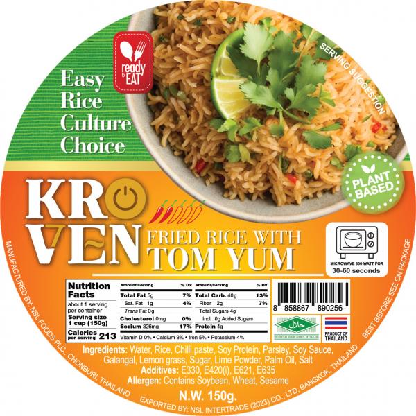 Fried Rice with Tom Yum (Plant based)