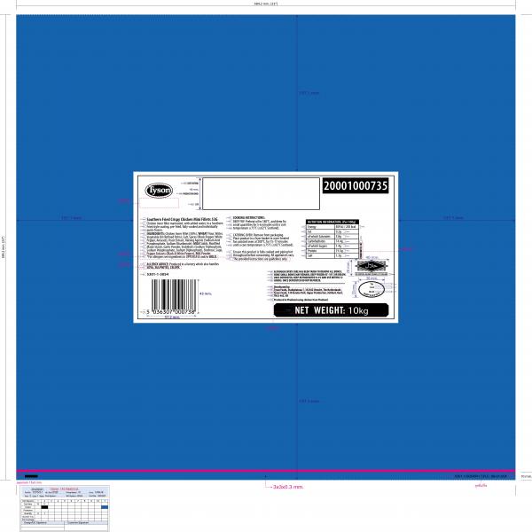 SOUTHERN FRIED CRISPY CHICKEN MINI FILLETS