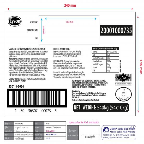 สันในชุบแป้งทอด