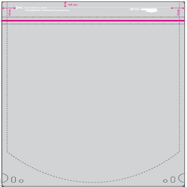 STAND UP POUCH WITH ZIPPER (Printed)