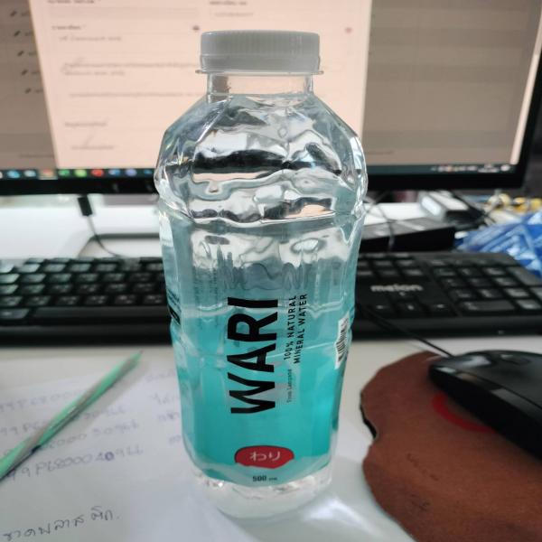 wari 100% natural mineral water