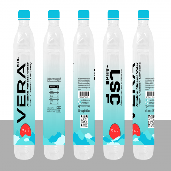 วีร่า ph8+ น้ำด่างแร่ธรรมชาติ 100%