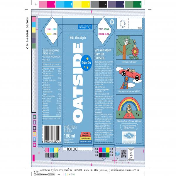 OATSIDE Deluxe Oat Milk (180 มิลลิลิตร)