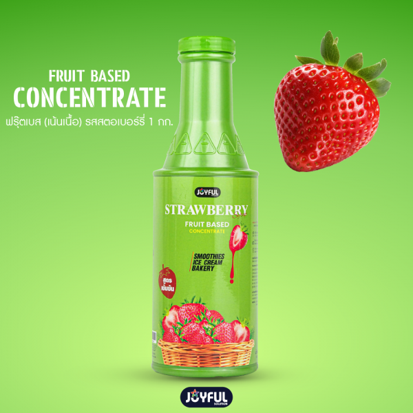 Strawberry Syrup Fruit Based Concentrate