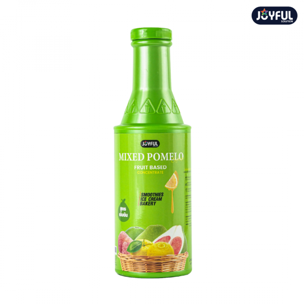 มิกซ์ โพเมโล ไซรัป ฟรุ๊ต เบส คอนเซนเทรต (ผลิตภัณฑ์สมูทตี้และแต่งหน้าขนมชนิดเข้มข้น รสส้มโอผสมยูซุ)