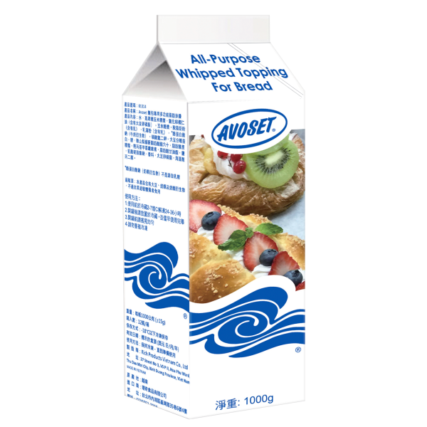 อโวเซ็ท ออล-เพอโพส วิป ทอปปิ้ง ฟอร์ เบรด, เพสตรี้ แอนด์ เค้ก