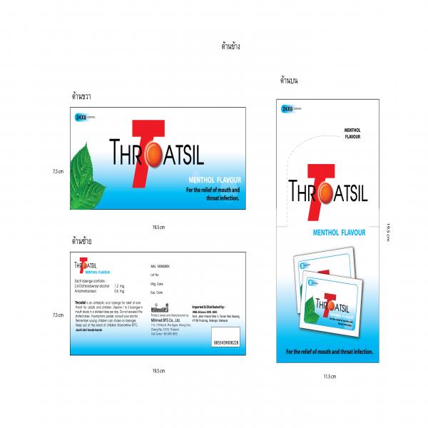 Throatsil Menthol Flavour [For distributed in Malaysia]