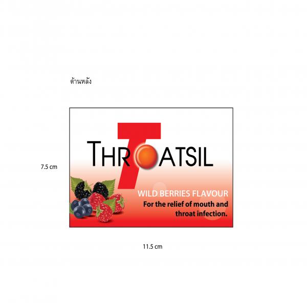 Throatsil Wild Berries Flavour [For distributed in Malaysia]