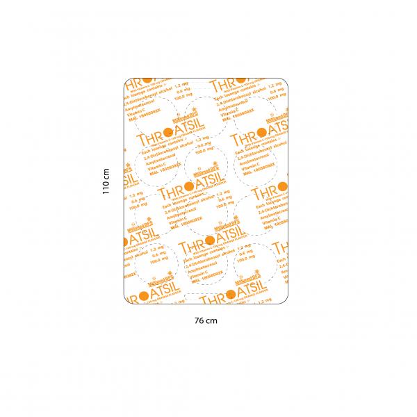 Throatsil with Vitamin C - 100 mg. Orange Flavour [For distributed in Malaysia]