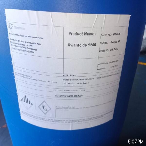 น้ำยาฆ่าเชื้อที่ลูกหีบ / KWANTCIDE 1240 (SDMDC 40%)