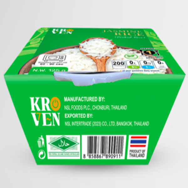 ข้าวถ้วย ข้าวหอมมะลิ