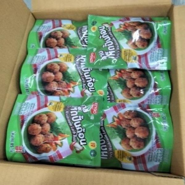 ลาบเห็ดปั้นก้อน