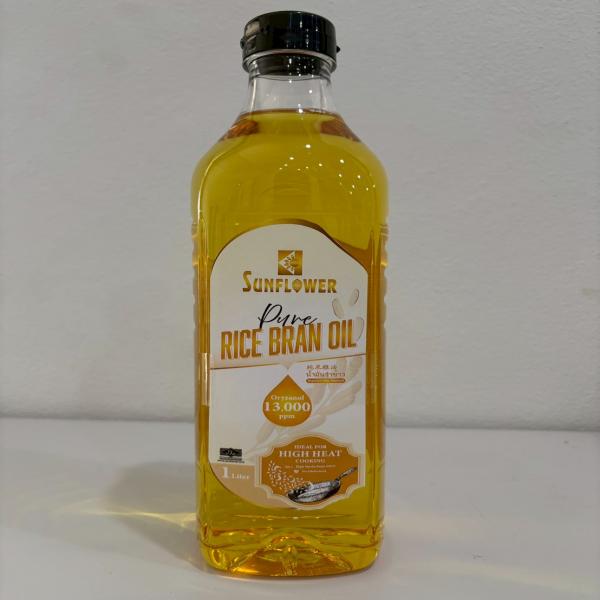 RICE BRAN OIL 100% SUNFLOWER BRAND ORYZANOL 13,000 PPM