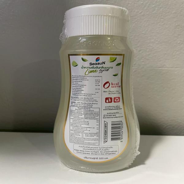 concentrated Thai lime flavour syrup