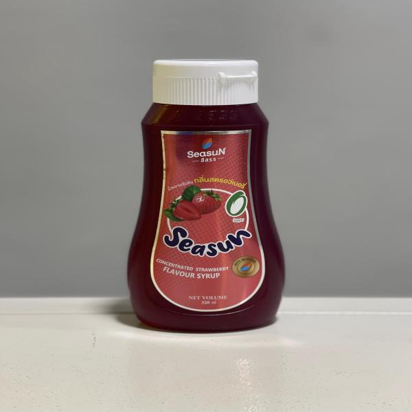 concentrated strawberry flavour syrup