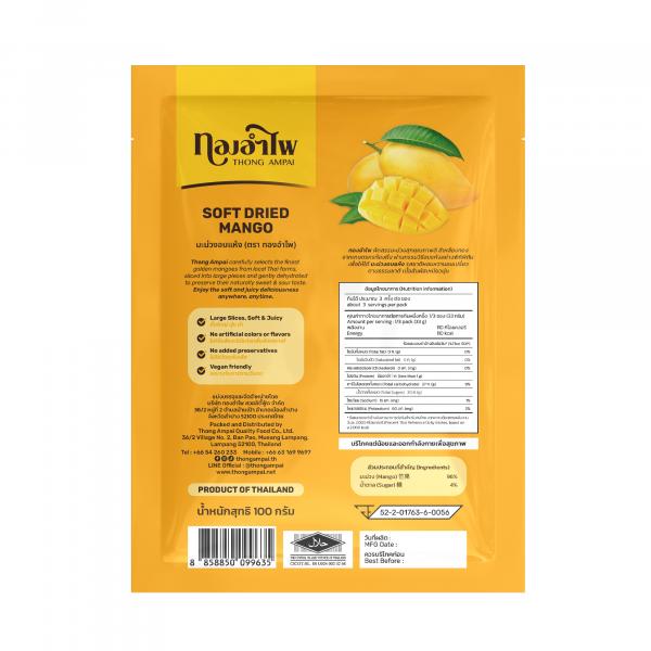 SOFT DRIED MANGO