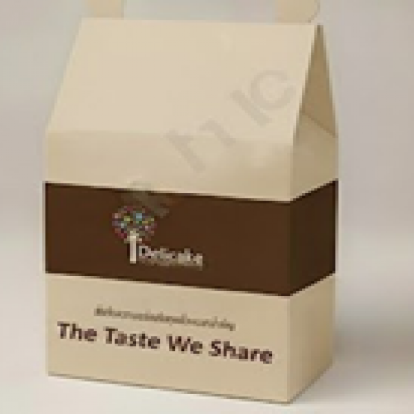 Snack box (กล่องหูหิ้วคราฟท์)