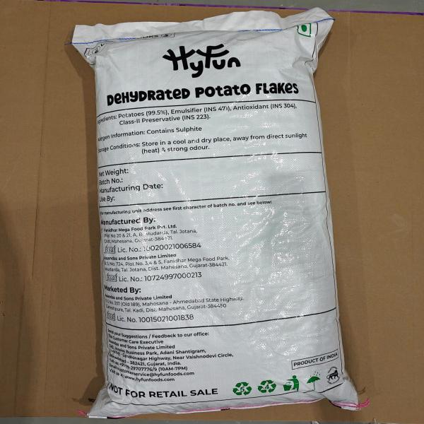 เกล็ดมันฝรั่งอบแห้ง