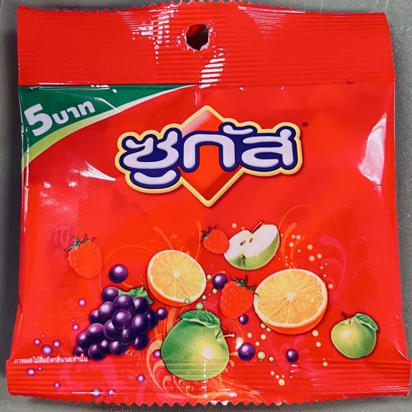 ลูกอมกลิ่นผลไม้ต่างๆ