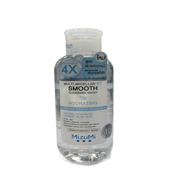 มิซึมิ มัลติ-ไมเซล่า โฟร์เอ็กซ์ สมูธ คลีนซิ่ง วอเตอร์ ไฮเดรทติ้ง