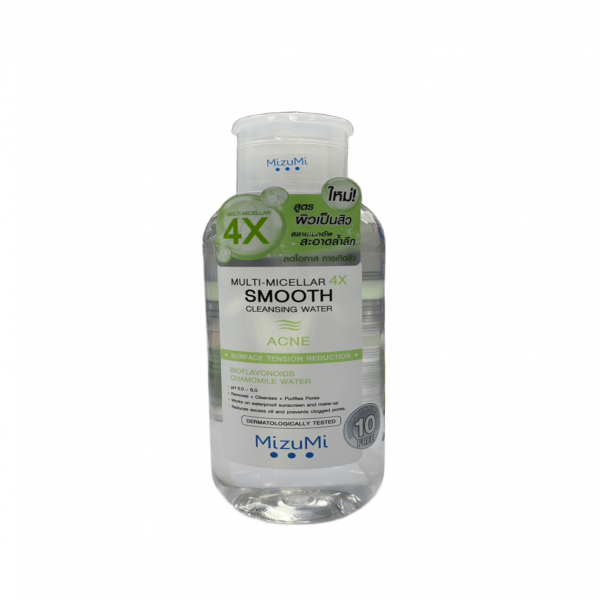 MULTI-MICELLAR 4X SMOOTH CLEANSING WATER ACNE