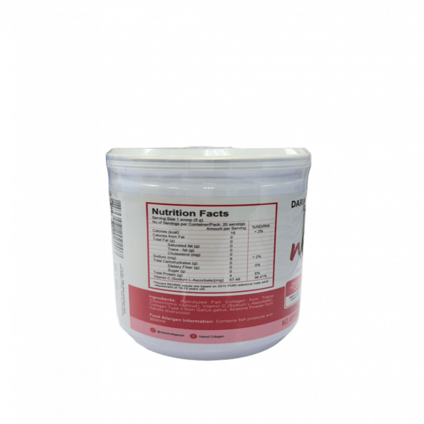 Daring & Co. Naked Collagen Unflavored Dietary Supplement Powder