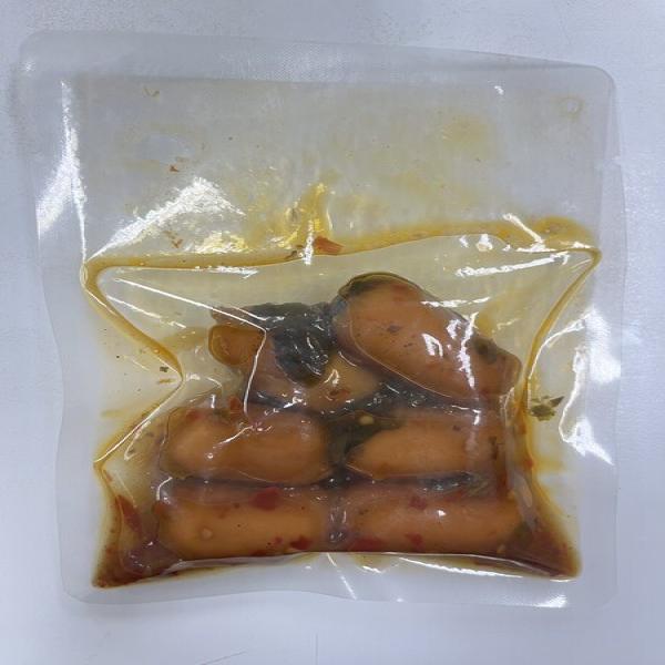 Spicy Stir-Fried Chicken Sausage with Thai Holy Basil (Zaabro Brand)