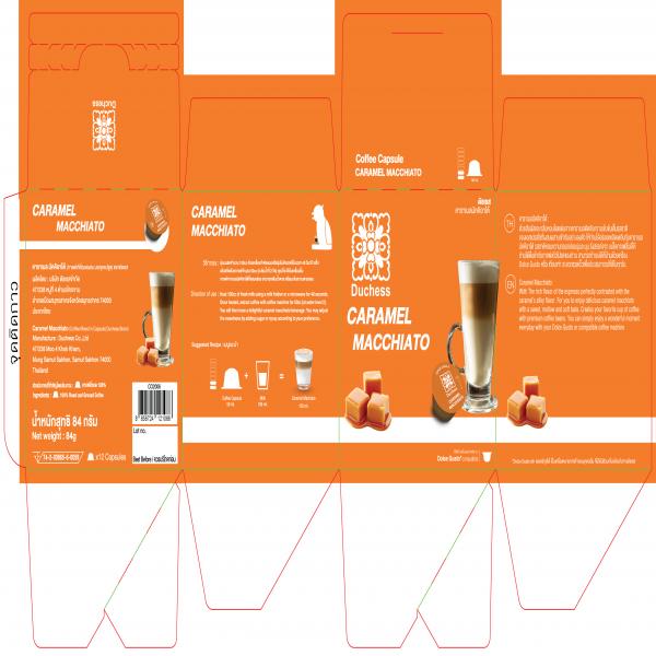 Caramel Macchiato (Coffee Mixed in Capsule) Duchess Brand