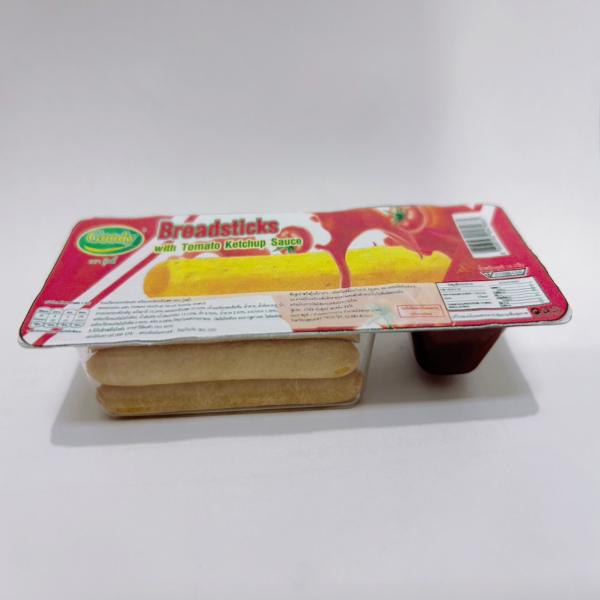 Crispy Baked Snack Tomato Flavor and Tomato Sauce