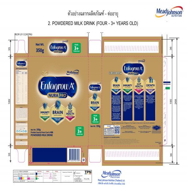 POWDERED MILK DRINK (FOUR - 3+ YEARS OLD)