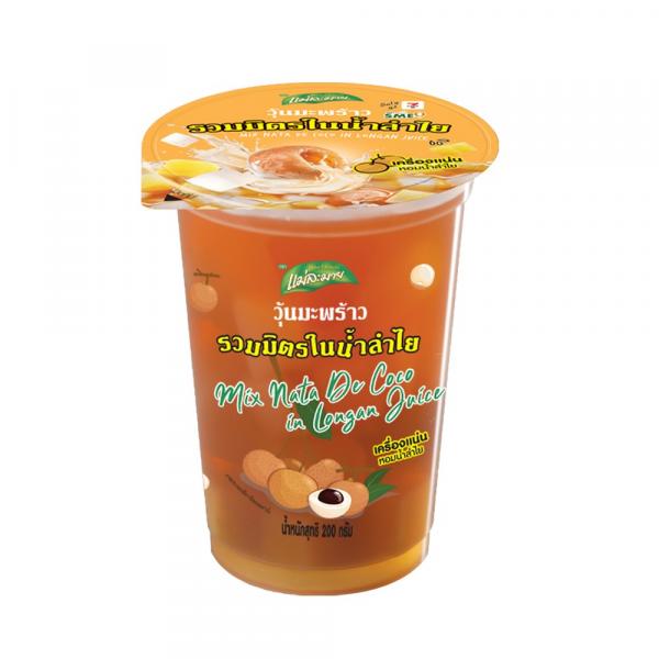 MIX NATA DE COCO IN LONGAN JUICE