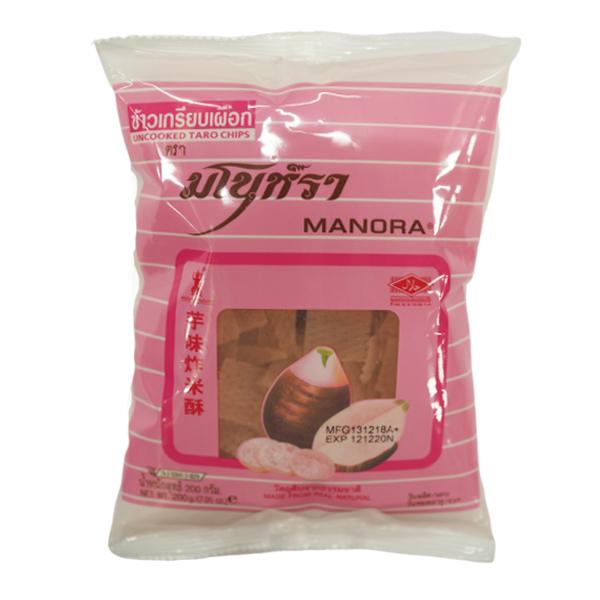 ข้าวเกรียบเผือก (10, 32, 65, 85 กรัม)