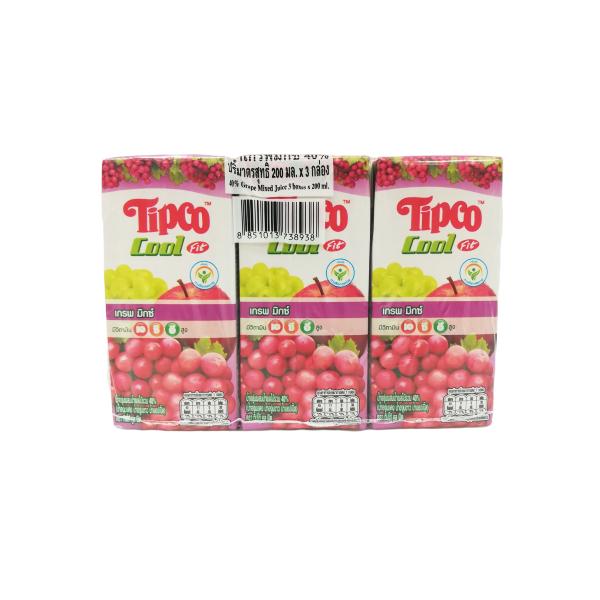 40 % GRAPE & MIXED FRUIT JUICE (RED GRAPE, WHITE GRAPE, APPLE)