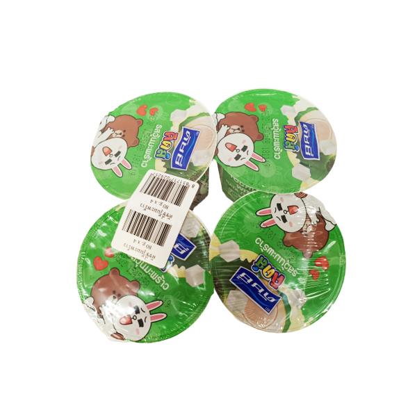 โยเกิร์ตผสมวุ้นมะพร้าว