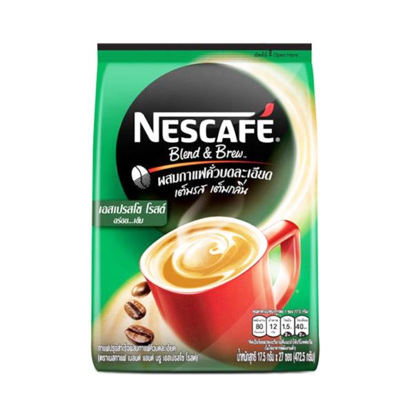 กาแฟปรุงสำเร็จผสมกาแฟอาราบิก้าคั่วบดละเอียด