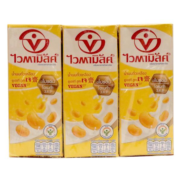 น้ำนมถั่วเหลืองยูเอชที สูตรเจ