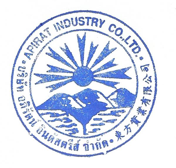 APIRAT  INDUSTRY CO., LTD.
